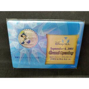 SEALED Tokyo Disney Sea Grand Opening Cast Member Exclusive Coin Medalllion 2001